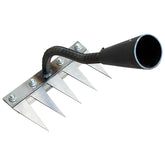 RETOONGKING Ironrake heavy duty five tine head for garden weed removal