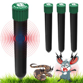 Reusable Revolution 4-pack Mole Chaser packaging ready for yard setup
