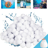 REVICOAR filter balls 4.6-lb pack for easier pool maintenance and reduced backwash