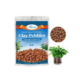 Riare leca pebbles packaging showcases lightweight grow media for indoor plants.