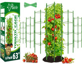 Riare tomato cages assembly setup showing modular components for custom frame