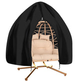 RICHIE waterproof patio double egg chair cover 90x78 protecting against rain and sun