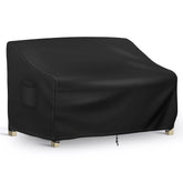 Richwon patio loveseat cover waterproof front view protects furniture from rain
