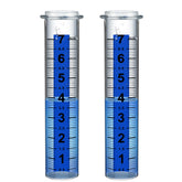 Ricihene rain gauge tube transparent with markings for precise readings