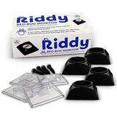 Riddy bed bug detection kit trap under bed for discreet monitoring.