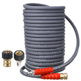 RIDGE WASHER 100 ft hose for extended cleaning reach across surfaces
