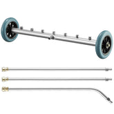 RIDGE WASHER 24-inch undercarriage cleaner in action for deep underside cleaning