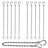 RIFNY 20-inch hanging chain for plants in black, versatile suspensions.