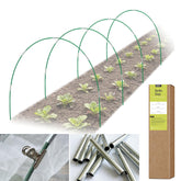 RIFNY 24-piece garden hoops kit for raised beds supports row covers and netting.