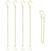 RIFNY gold hanging chain 20inch for plants keeps baskets secure and stylish.