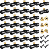Ripeng misting nozzle tees kit with 30 pieces for versatile cooling setups