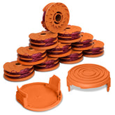 RISELION WA0007 spool 16ft 0.065in ready for Worx trimmers for broader cutting reach