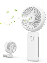 RNKRUN portable misting fan with compact handle for on-the-go cooling.