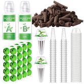 ROAESTKE 162-pcs seed pods kit for versatile hydroponics seed starting.