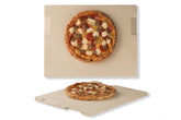 ROCKSHEAT pizza stone 15x12 rectangle for crisp, restaurant-style crust at home.