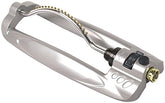 Rocky Mountain Goods Turbo Metal Sprinkler front view; durable aluminum frame for heavy-duty watering