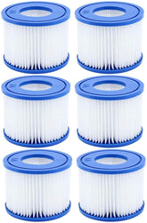 Roltoy Pool Filter VI cartridge ready for Lay-Z-Spa replacement, cleaner water.