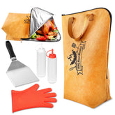 ROMANTICIST heavy-duty spatula for burgers and roasts, sturdy transfer and even searing.
