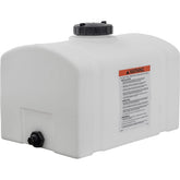 RomoTech 82123899 26-gallon horizontal domed tank with clear walls for quick level checks.