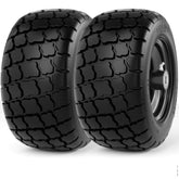 RONPOW 11x6.00-5 flat free tire side view for durable mowing.