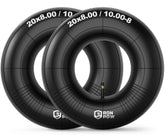 RONPOW inner tube dual-size compatibility for 20x8-8 and 20x10-8 tires; ideal for riding mowers.