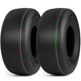 RONPOW tubeless turf tire 13x5-6 side view for stable lawn traction.