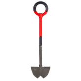Root Slayer 22611 serrated edger blade close-up for precise root cutting and clean borders.