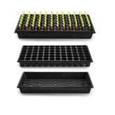 RooTrimmer 1020 trays no holes top view showing sturdy base for stable watering