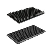 RooTrimmer 200-cell tray front view shows durable seed starter flats.