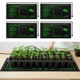 Rootrimmer heat mat for 1020 trays delivers even warmth for seedlings.