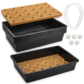 RooTrimmer nursery pots trays with mesh set for efficient drainage