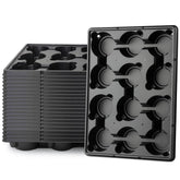 RooTrimmer 12-cell tray designed for 4-inch pots with organized spacing.