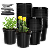 RooTrimmer 40-pack 4-inch pots with mesh pad for improved drainage and airflow.