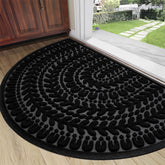RORA half-circle door mat at the front door for stylish entry and dirt protection.