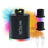 ROSLHG hookah pump mini charcoal starter front view speeds charcoal preheating