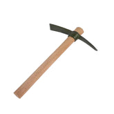 rosyquarz forged heat-treated one-piece iron hoe-pickaxe assembly for quick setup