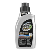 Roundup Dual Action 365 bottle for concentrated weed control in outdoor spaces