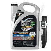 Roundup Dual Action 365 targets cracks and crevices with Comfort Wand for lasting weed control.