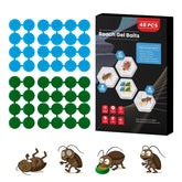 Routeade roach gel bait station pack for long-lasting indoor control.