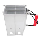 Royal Gourmet foldable chimney starter assembled for quick camp Lighting