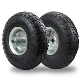 RRQ 10-inch pneumatic wheel tire 410/350-4 for garden carts.