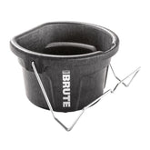 Rubbermaid Brute 2-Gallon bucket with hook-hang-carry for versatile feeding on the go.