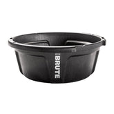 Rubbermaid Brute 6-Gallon Animal Pan Feeder shows easy handling with built in grips
