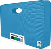 RUGGED RHINO kneeling pad blue, 13-inch thickness cushions knees during tough tasks.