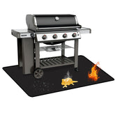 Rumlick 60x40 under grill mat front view protecting deck from heat and spills