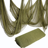 RunNico Halloween creepy cloth doorway drape for instant doorway ambiance and spooky entrance.