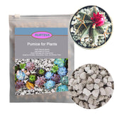 Rurtsva horticultural pumice 2qt bag closeup enhances root air with its porous texture.