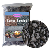 Rurtsva medium lava rock for fire pits provides natural texture and gas dispersion.