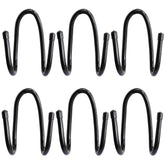 RUZUO chain-link fence hooks mounted on a fence, ready to hold tools.