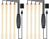 RWNTAO 8-6 inch LED light strip full spectrum boosts indoor plant growth